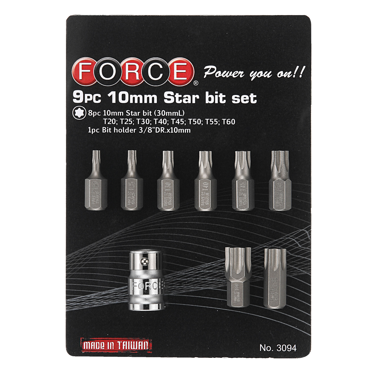 3/8"DR. Impact Driver Set