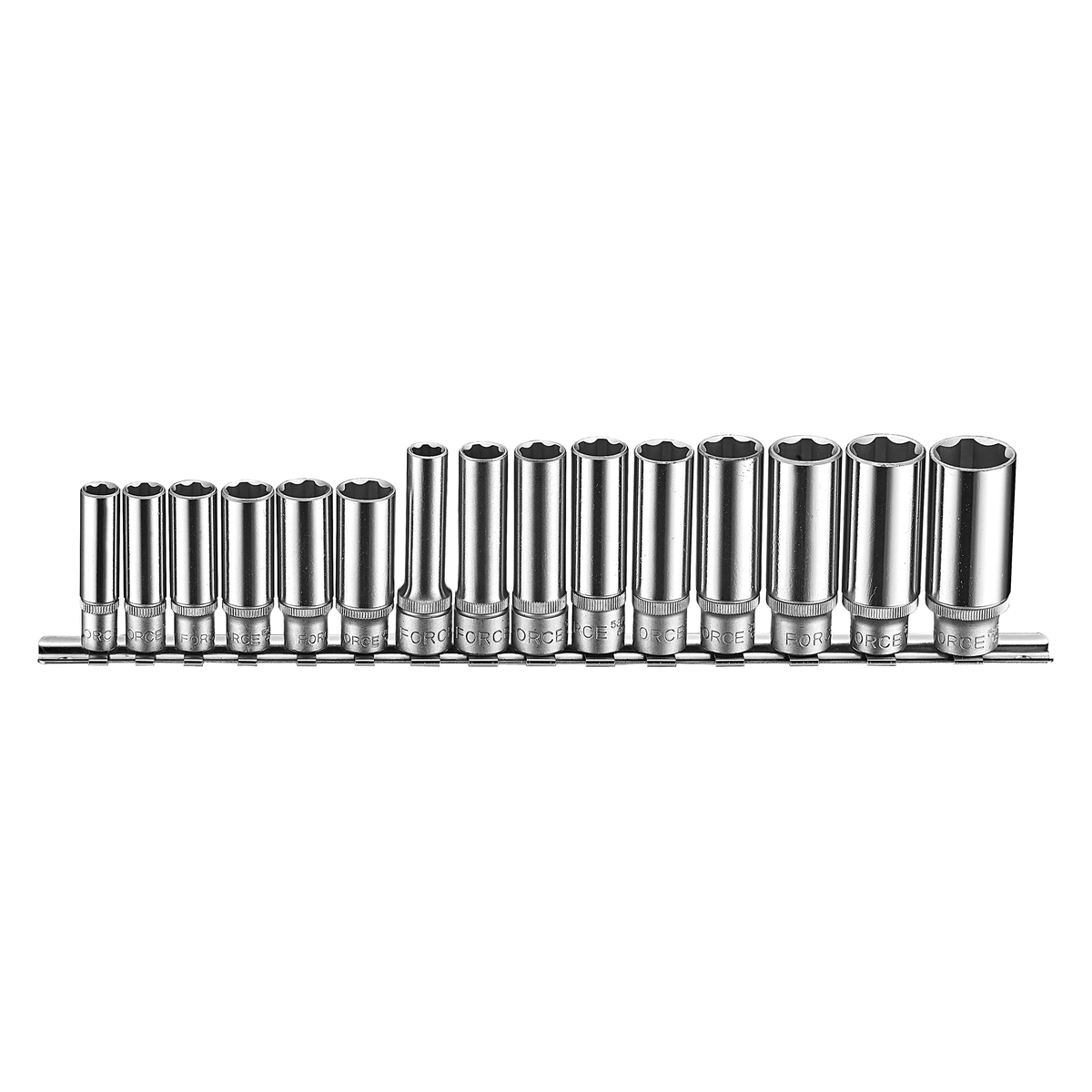 15pc 1/4" & 3/8" Deep socket set