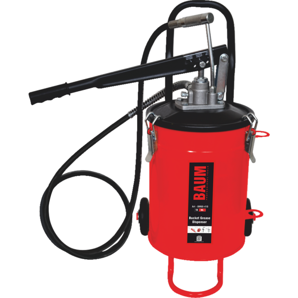 BUCKET GREASE DISPENSER WITH WHEEL