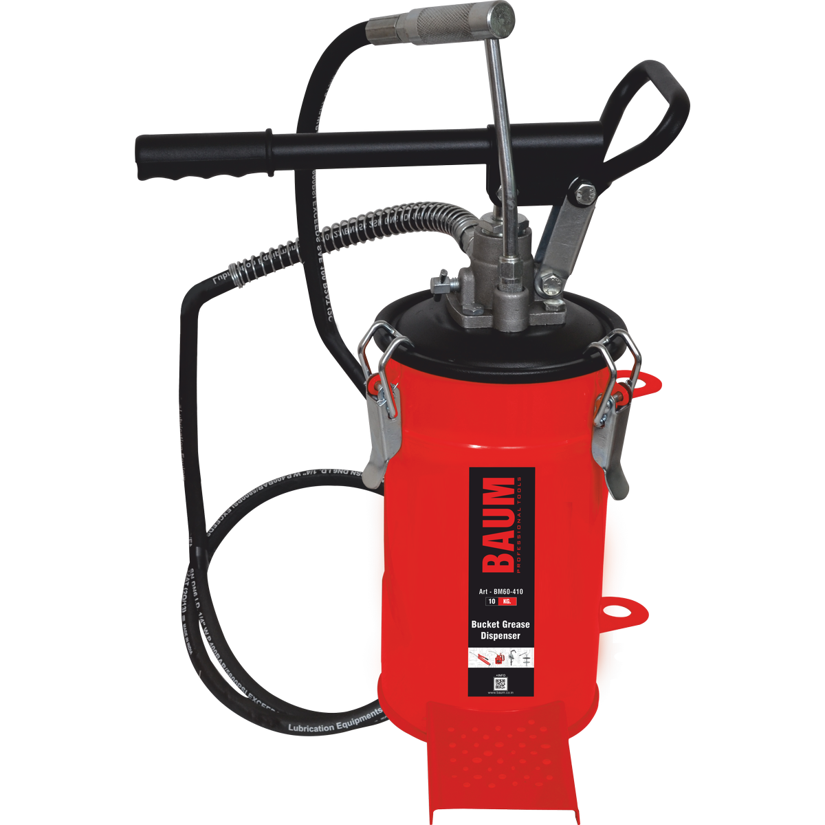 BUCKET GREASE DISPENSER WITHOUT WHEEL