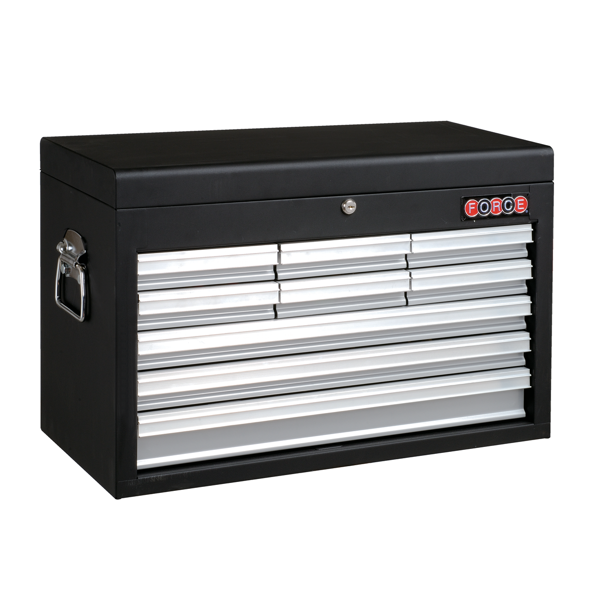 9-Drawer black tool box