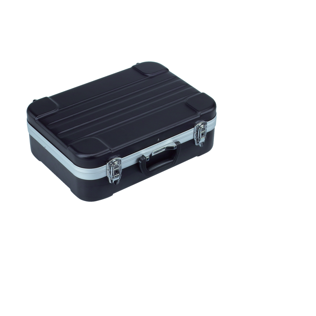Black suitcase with 107pc tools