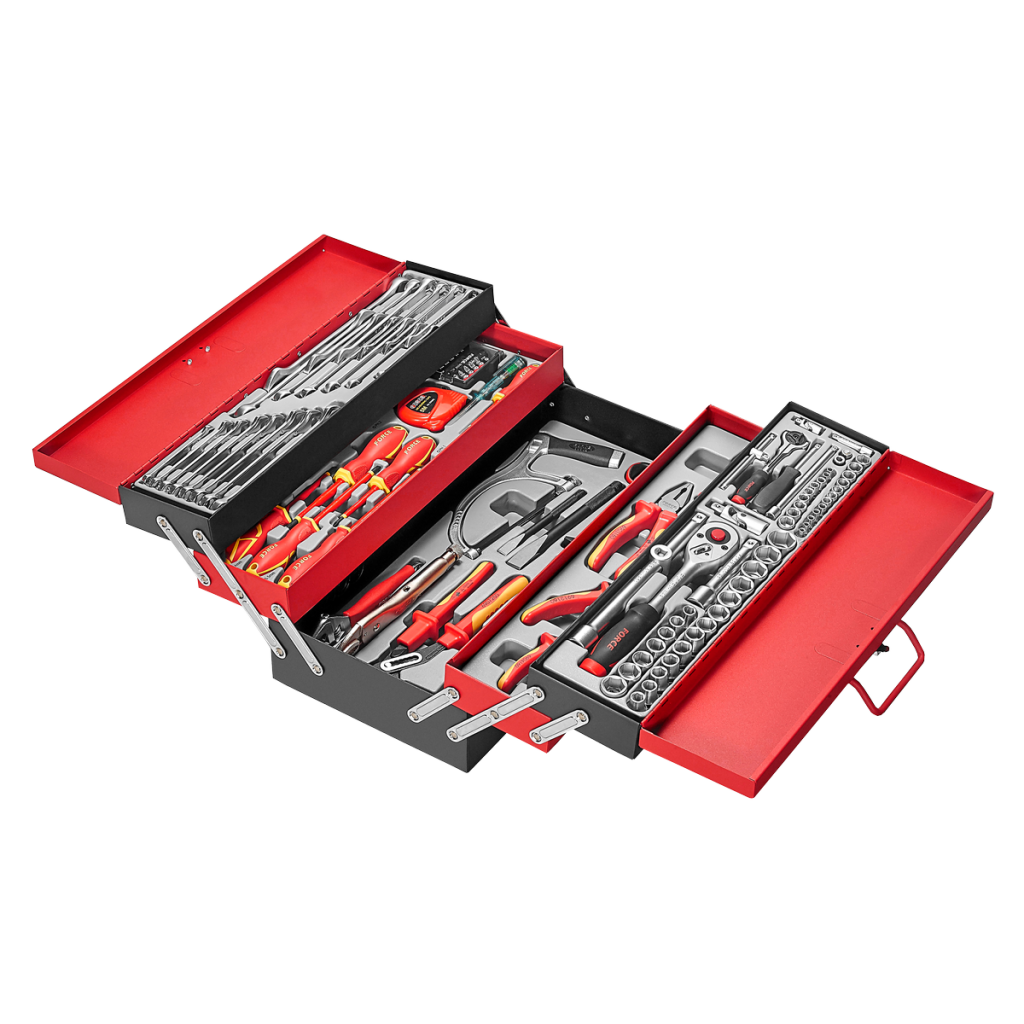 5-Layer tool box with 109pc insulated tools (S&M)