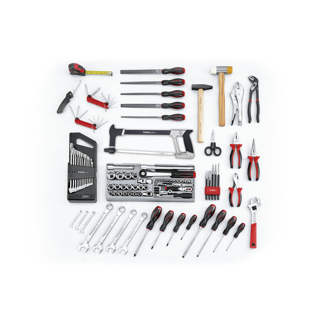 2-Drawer tool cabinet with 129pc tools