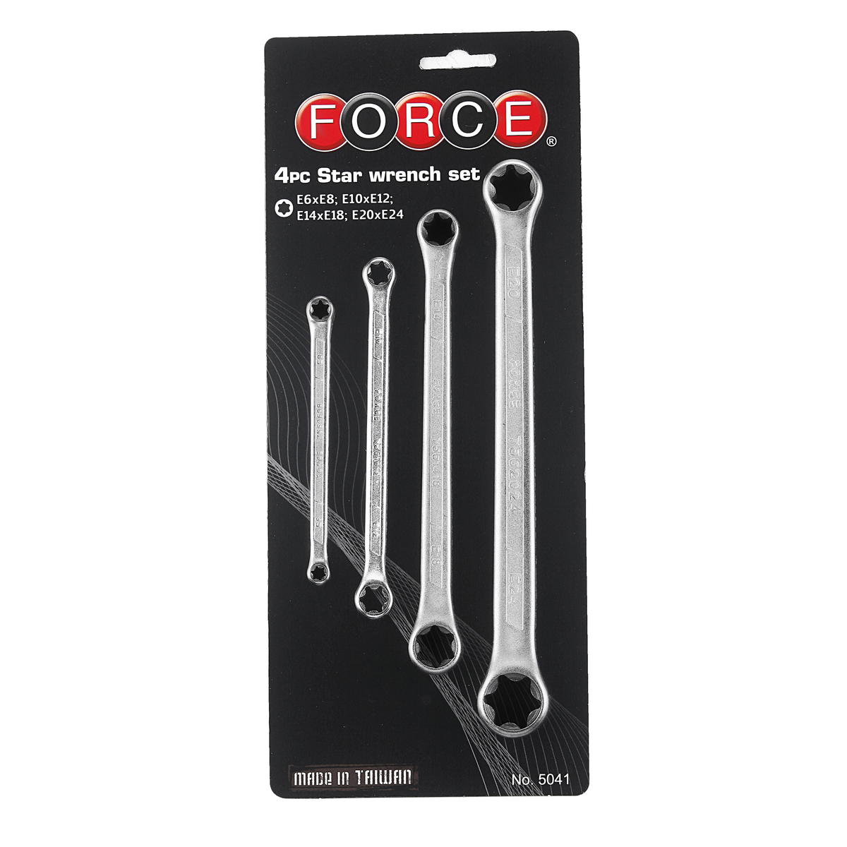 4pc Star wrench set