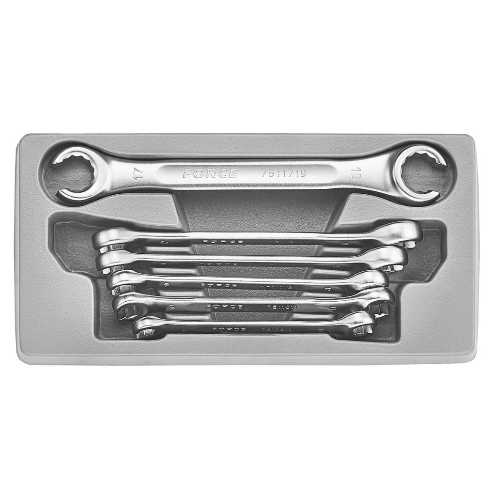 6pc Flare nut wrench set (SAE)