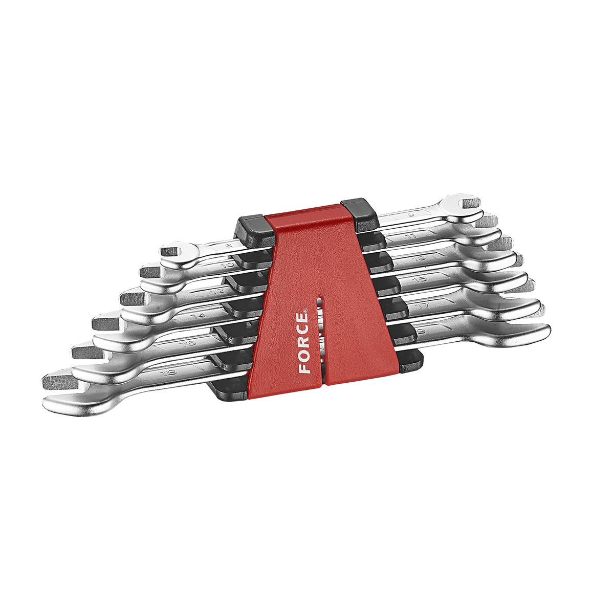6pc Double open end wrench set