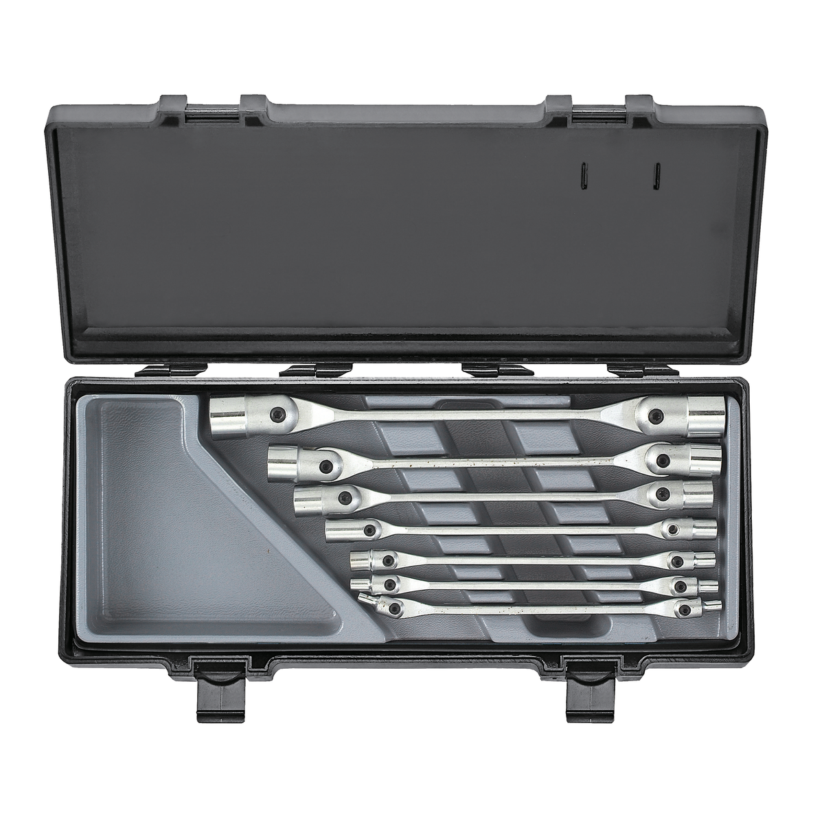 7pc Hinged star socket wrench set