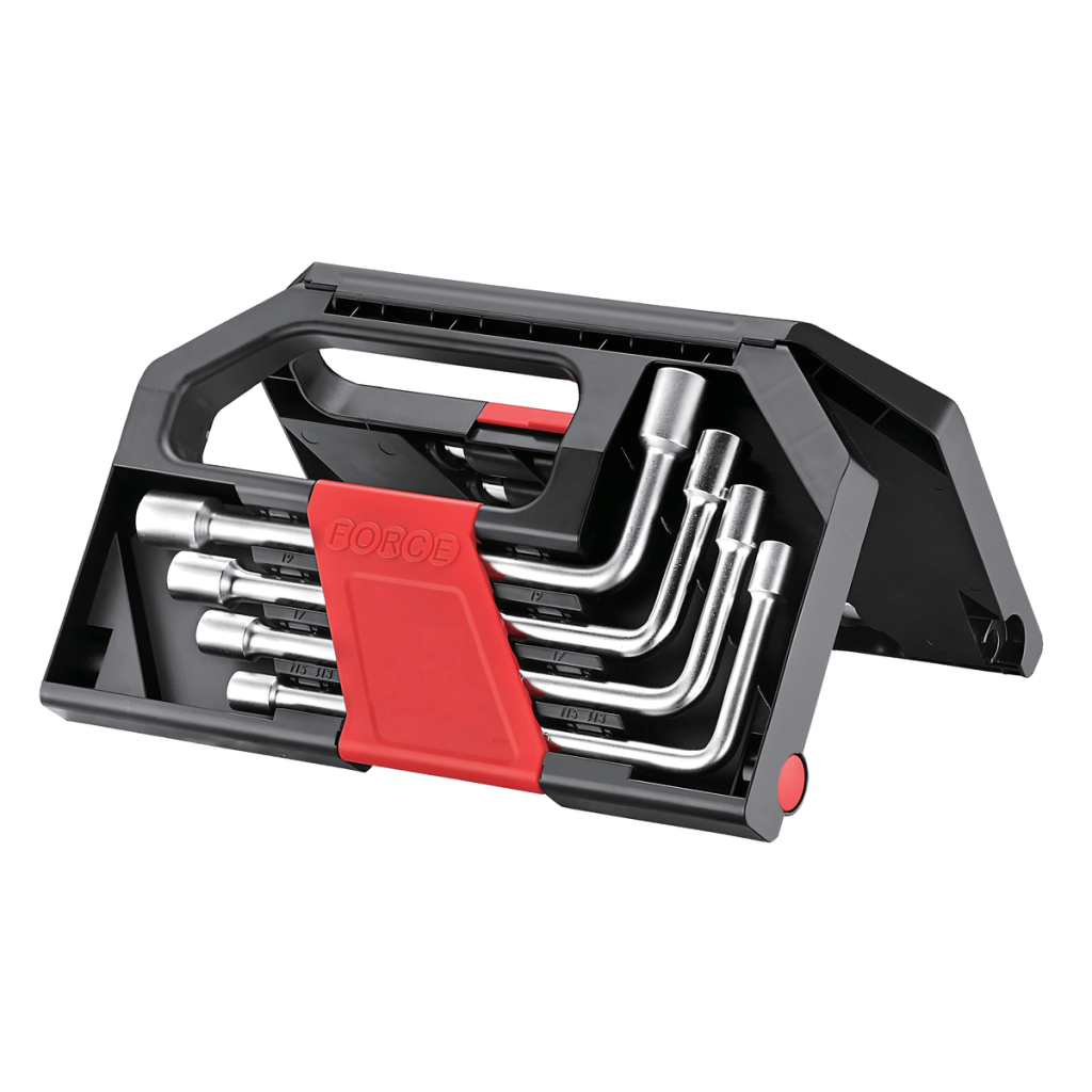 8pc Rod-type angle socket wrench set