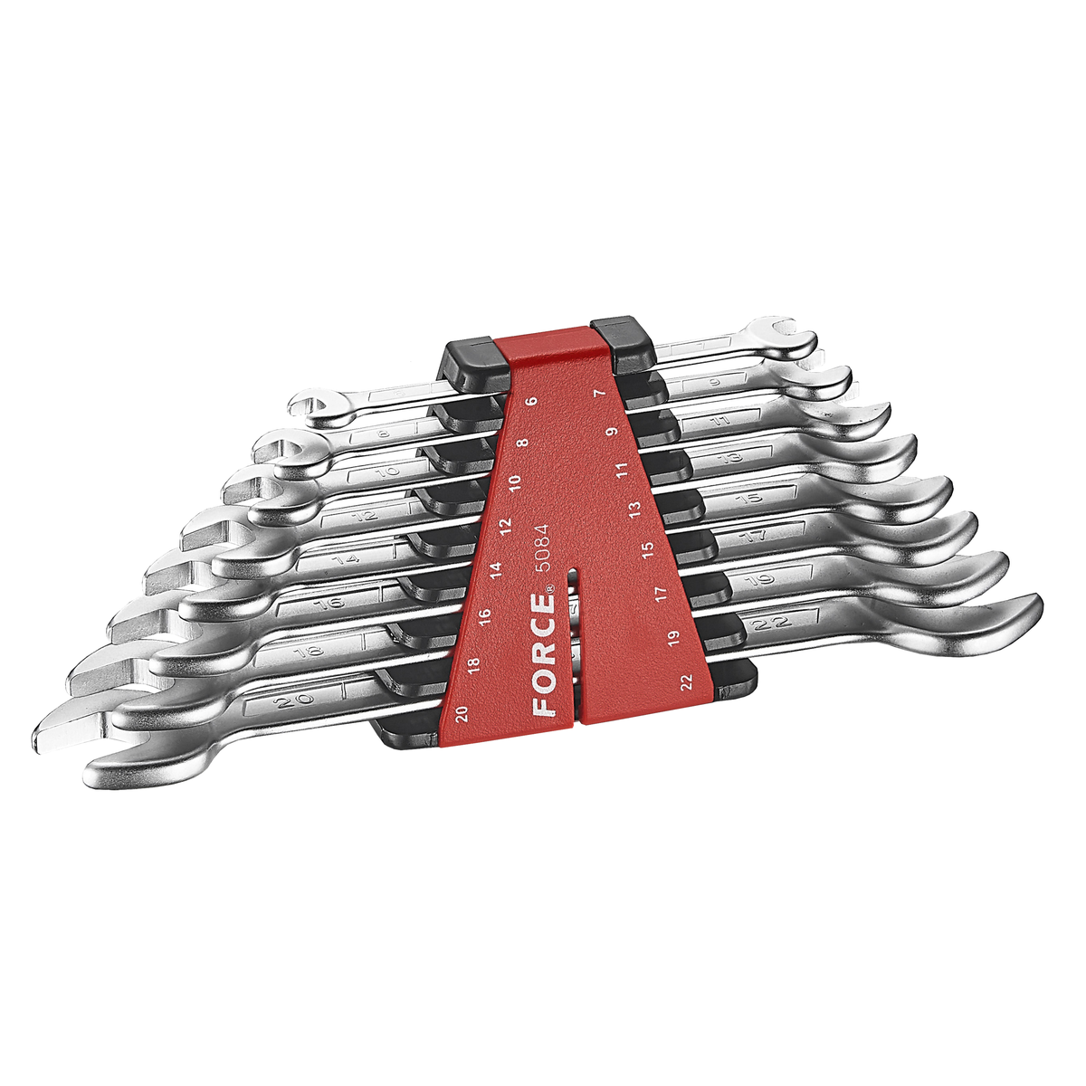 8pc Double open end wrench set