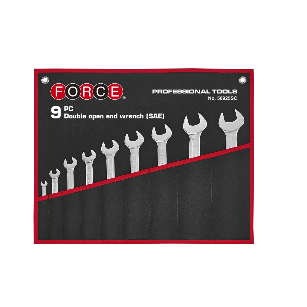 9pc Double open end wrench set (SAE)