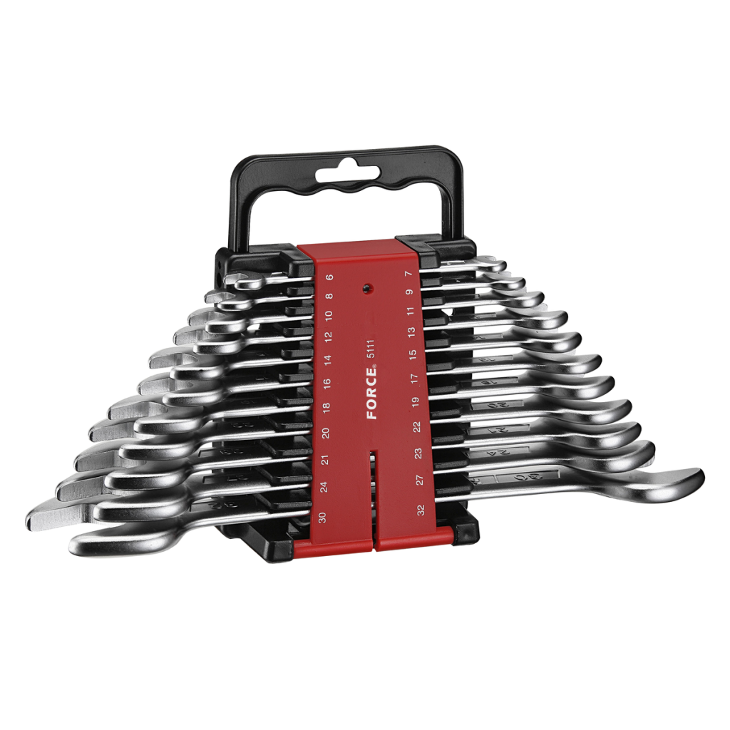 11pc Double open end wrench set
