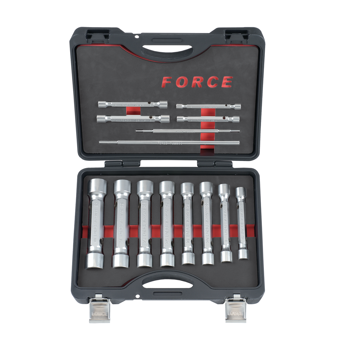 14pc Double ended 6pt.-6pt. socket wrench set