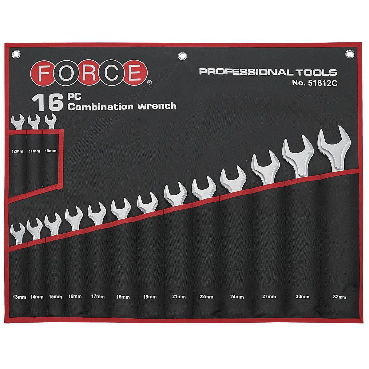 16pc Combination wrench set