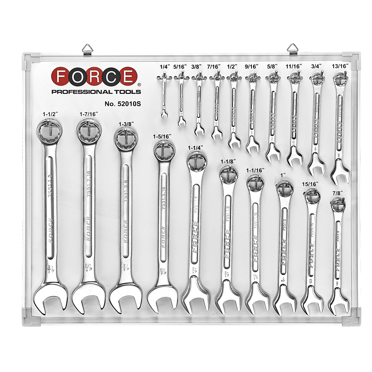20pc Combination wrench set (SAE)