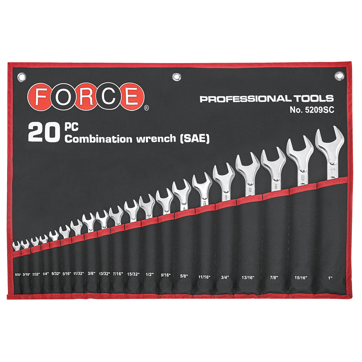 20pc Combination wrench set (SAE)