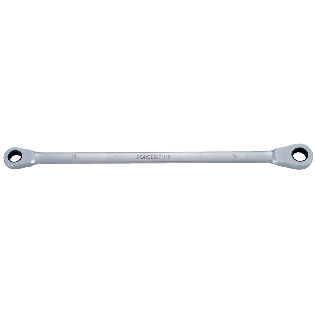 Extra-long Flat Ratchet Ring Wrench