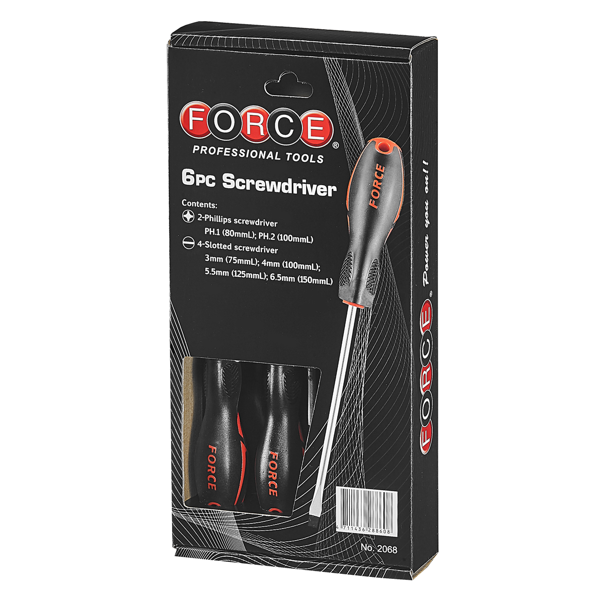 6pc Screwdriver set