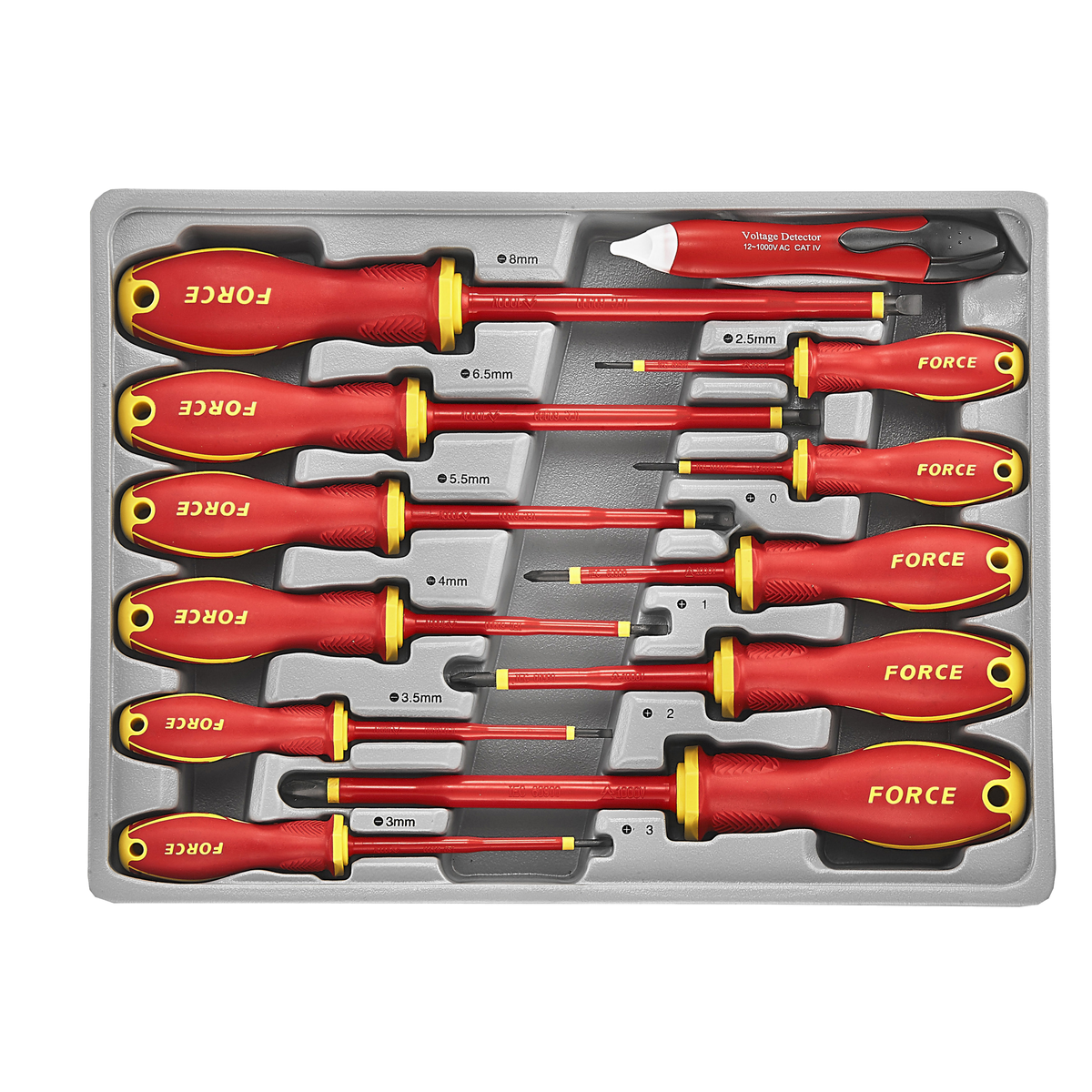 12pc Insulated screwdriver set