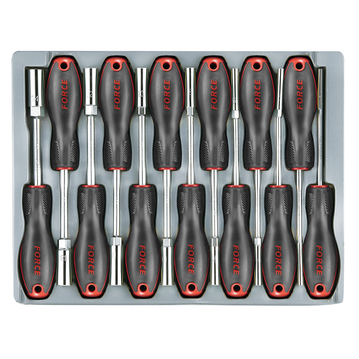 13pc Hex socket driver set