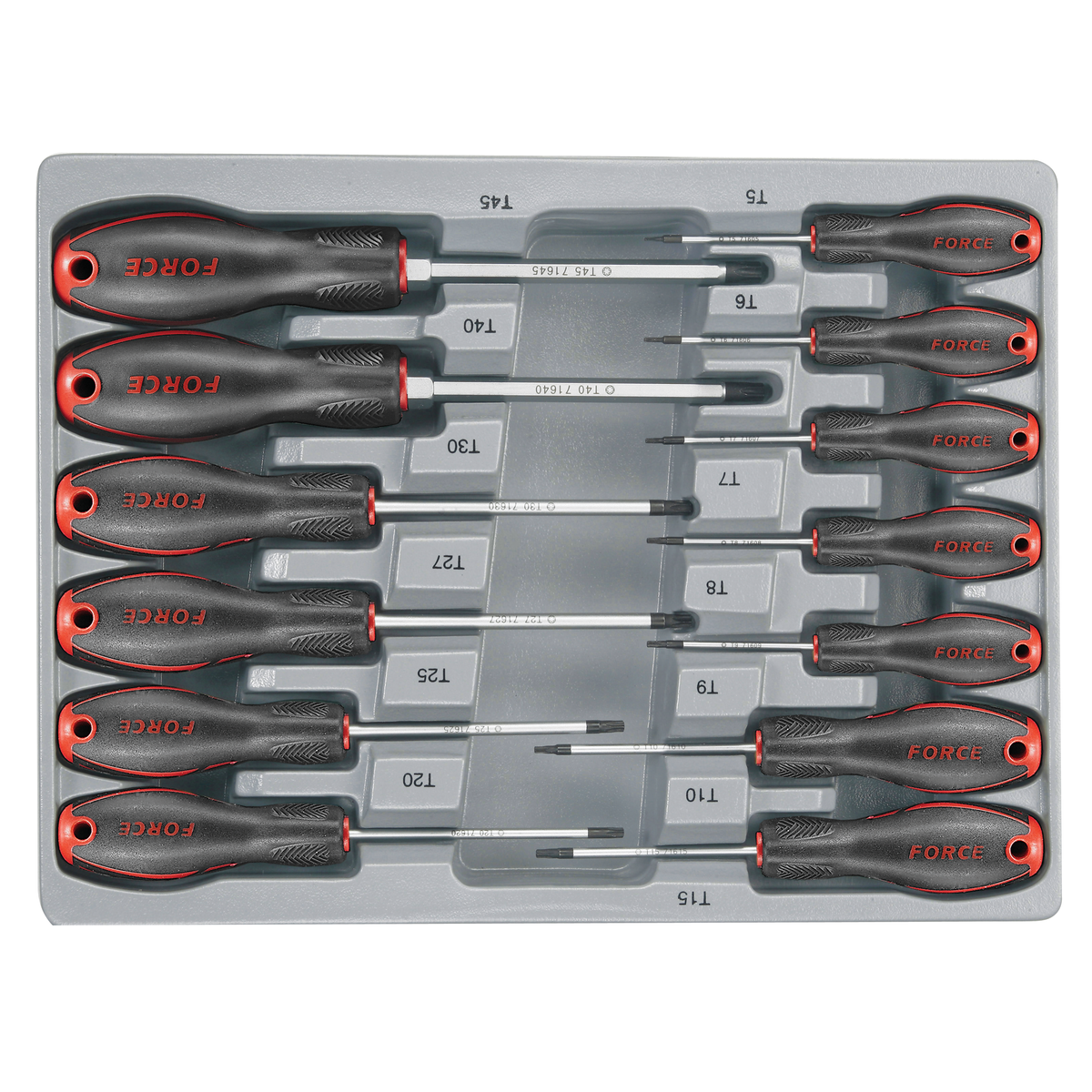 13pc Star screwdriver set