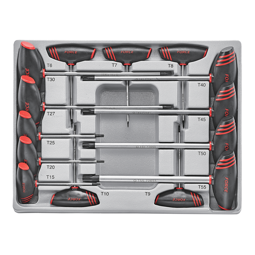 14pc T-handle star key set