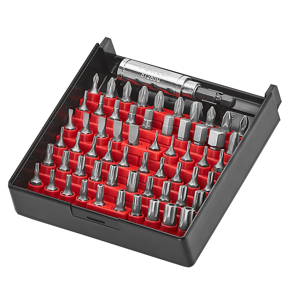 61pc 1/4" Bit set