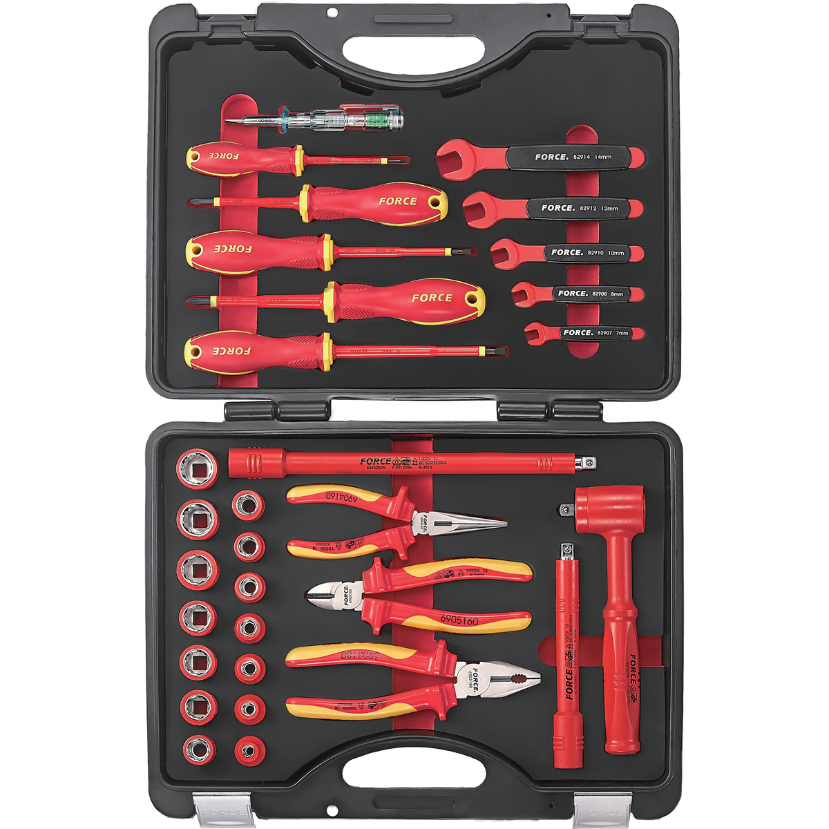 Insulated ratchet handle 45teeth (802320N)