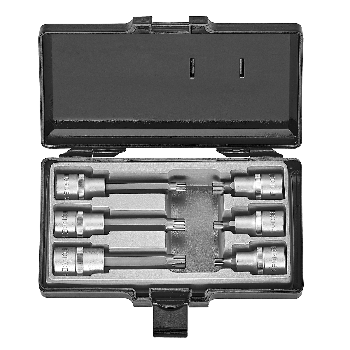 6pc 1/2"DR. Spline socket bit set