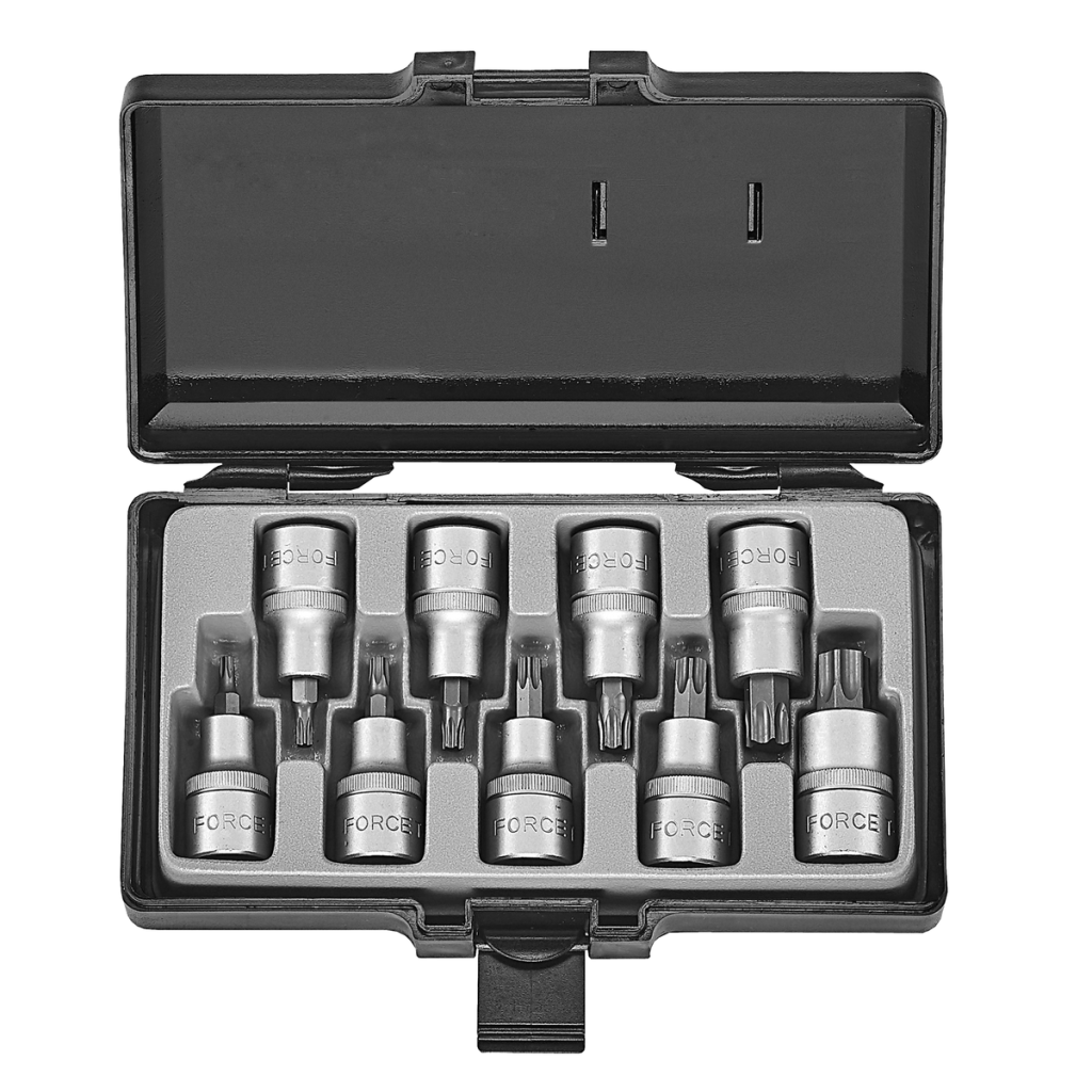 9pc 1/2"DR. Star socket bit set