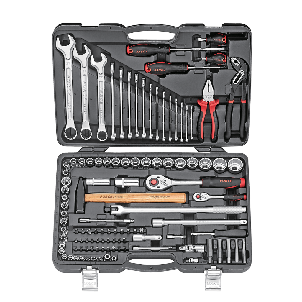 110pc 1/4" & 1/2" Combination set