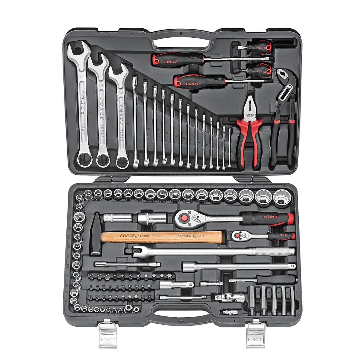 110pc 1/4" & 1/2" Combination set