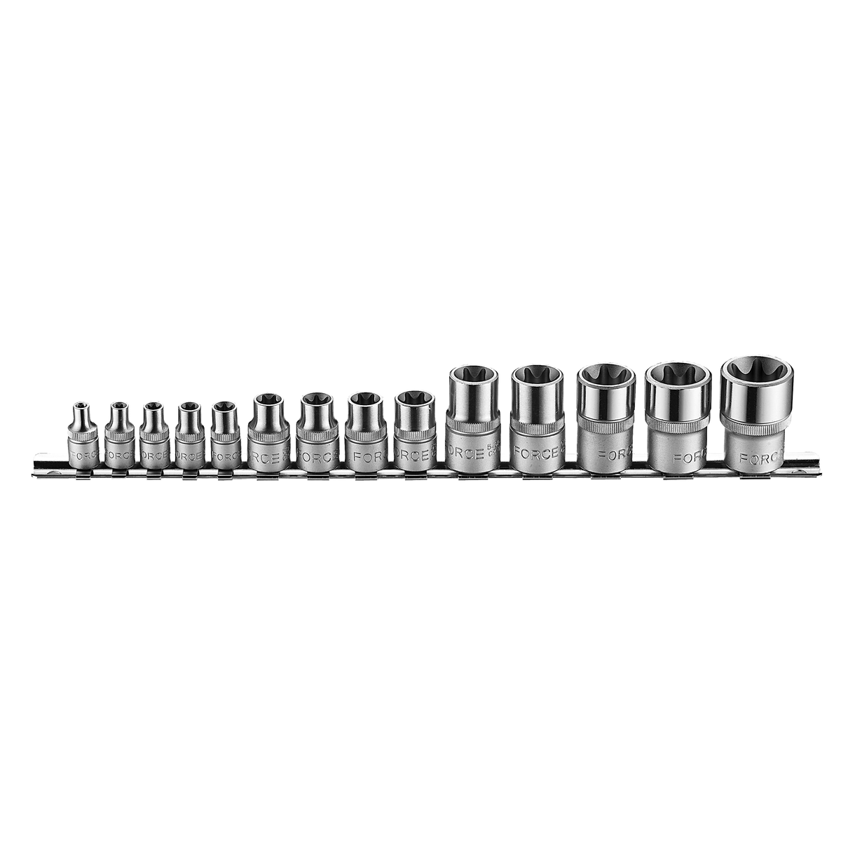 14pc 1/4" & 3/8" & 1/2" Star socket set
