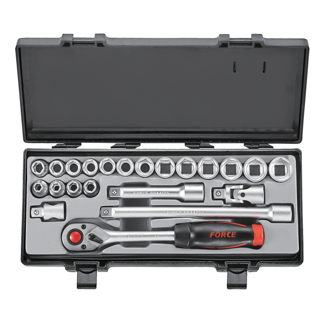 22pc 1/2"DR. Socket combination set