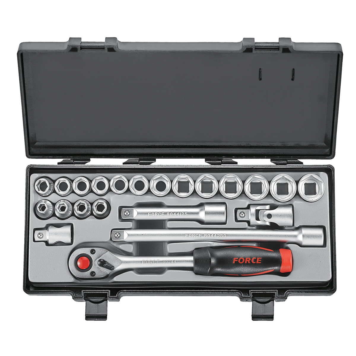 22pc 1/2"DR. Socket combination set