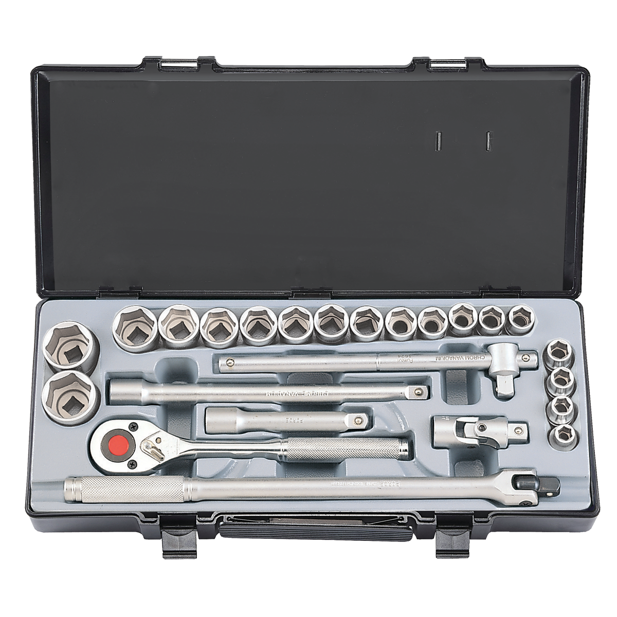 24pc 1/2"DR. Socket combination set