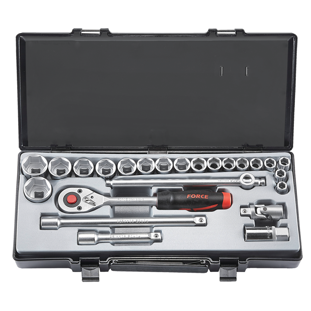24pc 1/2"DR. Socket combination set (SAE)