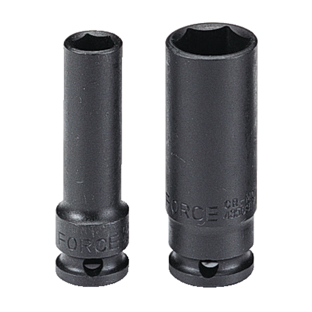1/4"DR. 6pt. Flank deep impact socket