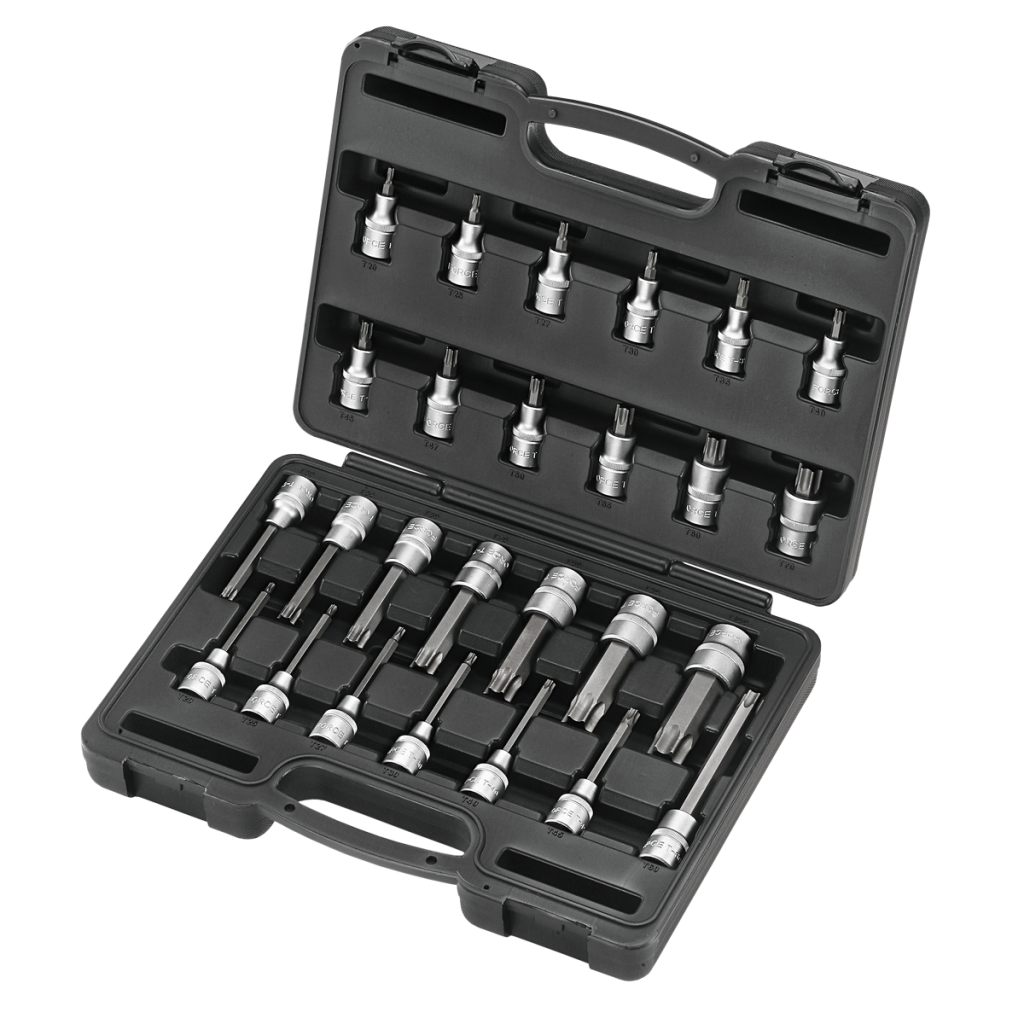 26pc 1/2"DR. Star socket bit set