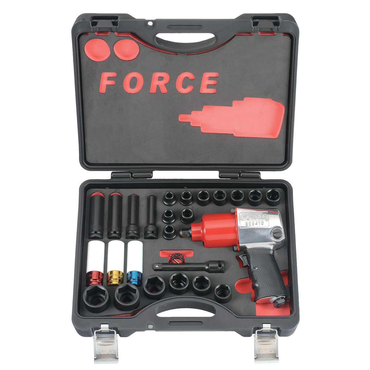 29pc 1/2"DR. Impact wrench & socket set