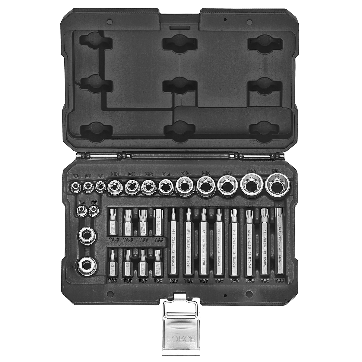 32pc 1/4" & 3/8" & 1/2" Star set