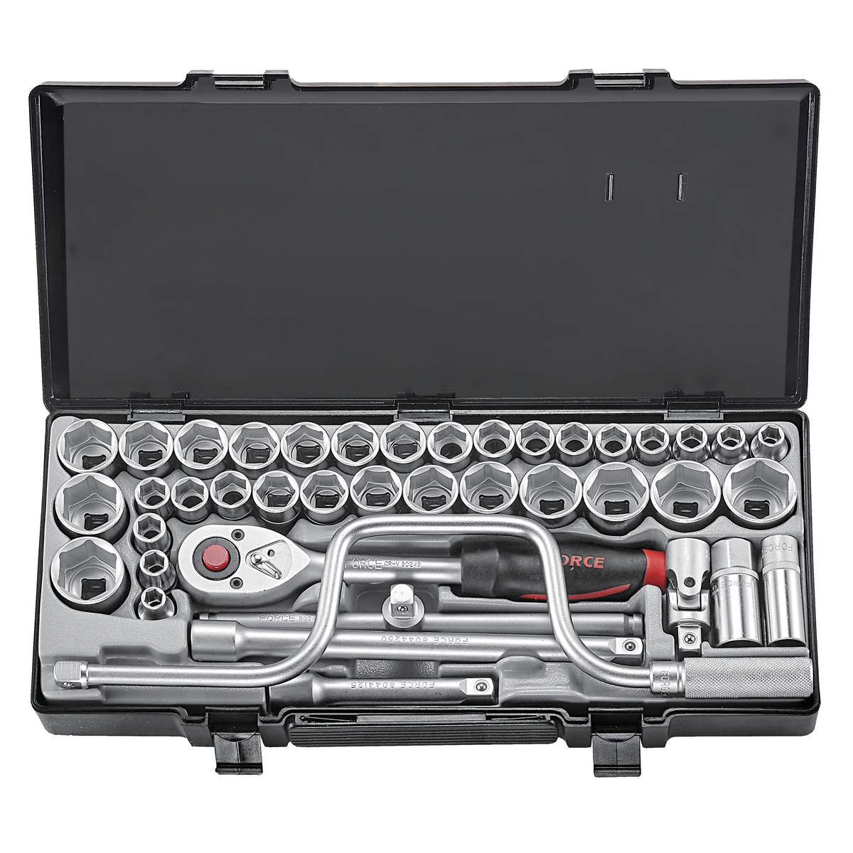 41pc 1/2"DR. Socket combination set (S&M)