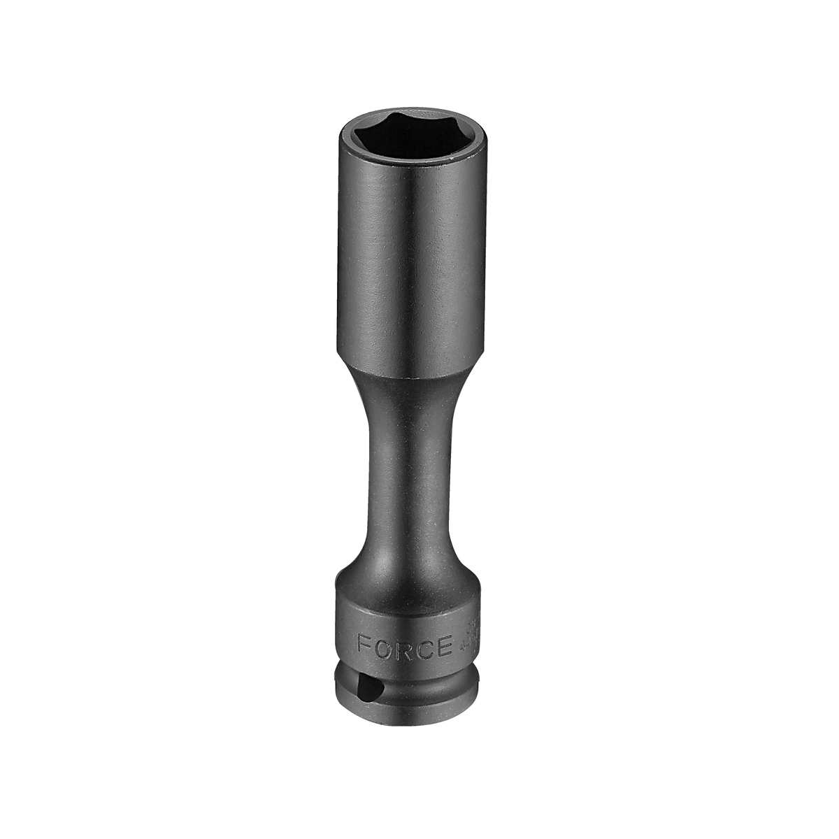 1/2"DR. Wheel nut 6pt. flank deep impact socket w/plug
