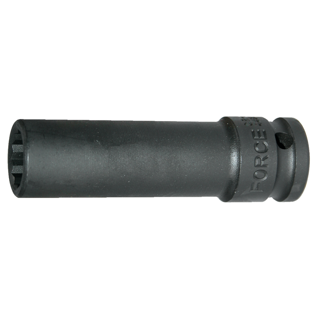 1/2"DR. 12pt. Flank deep impact socket