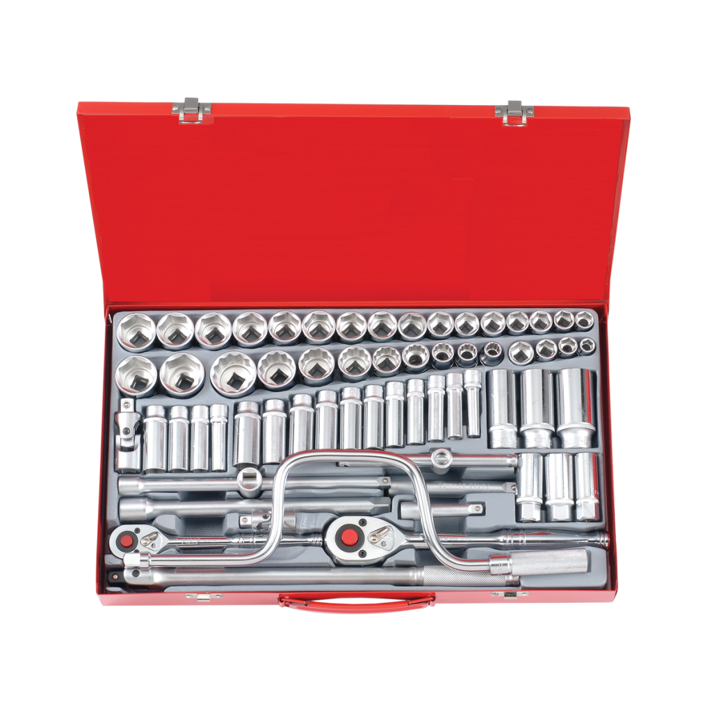64pc 3/8" & 1/2" Socket combination set (S&M)