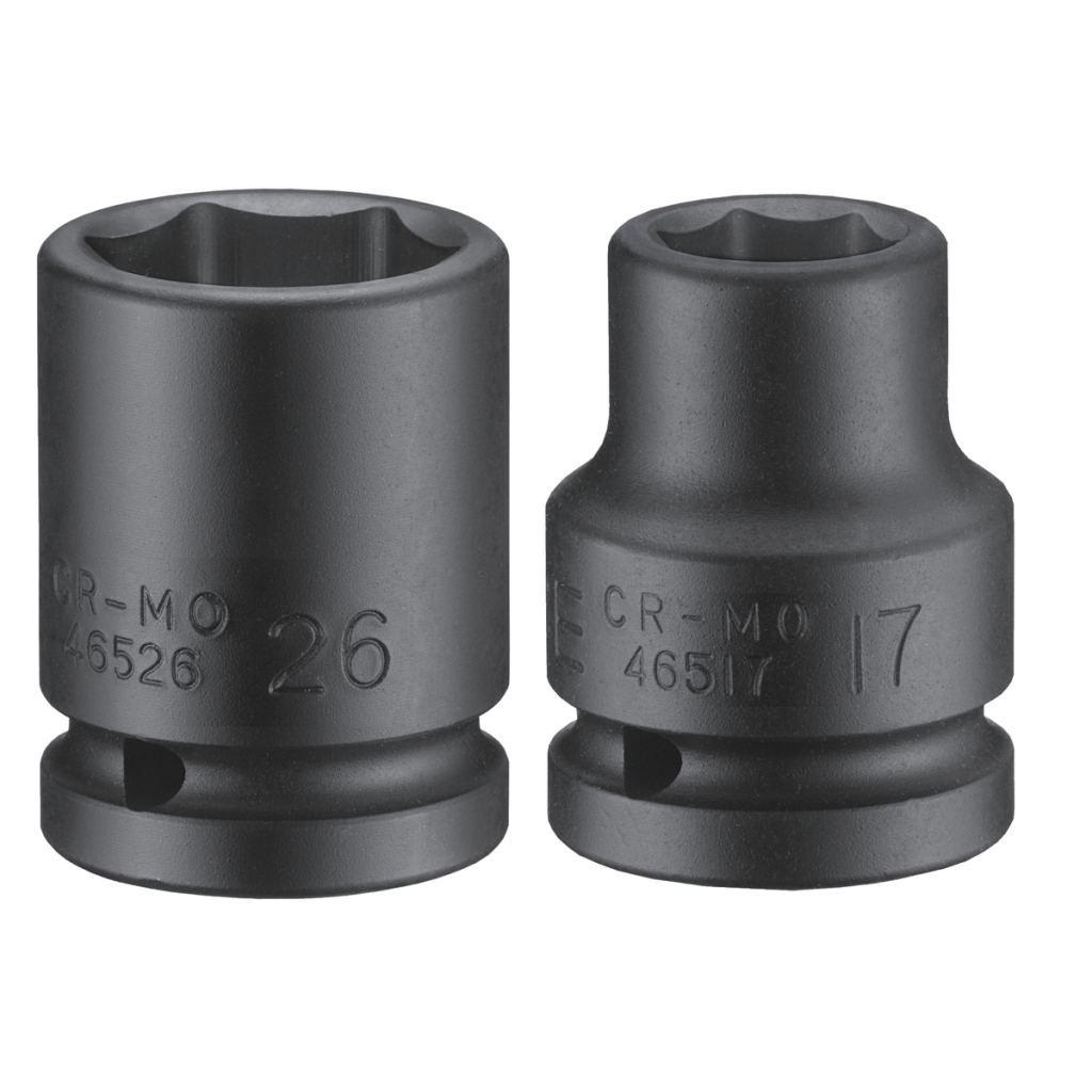 3/4"DR. 6pt. Flank impact socket