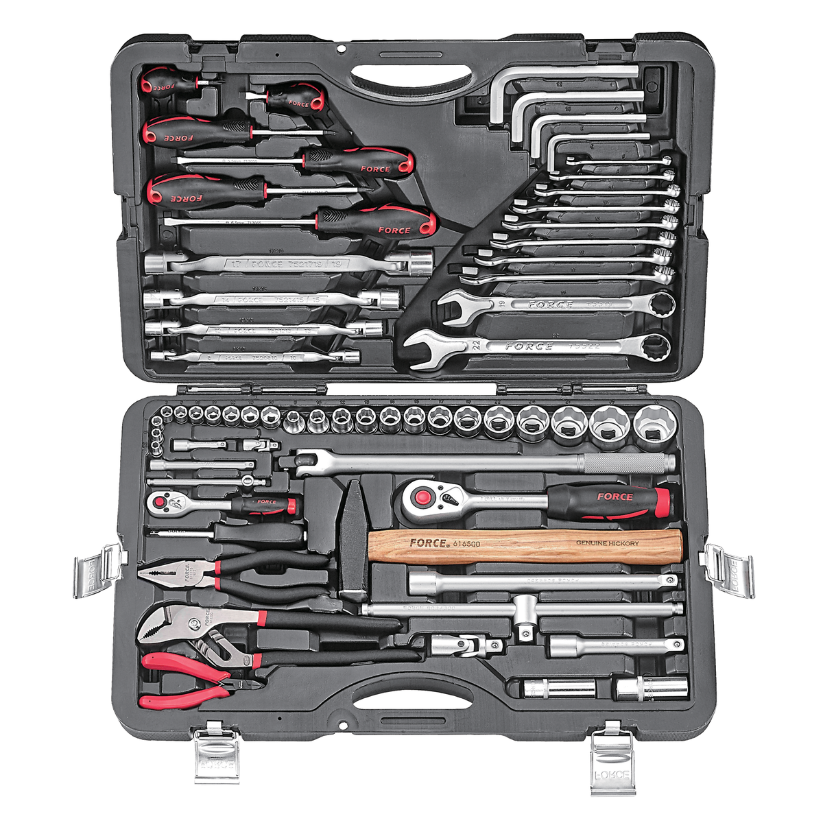 65pc 1/4" & 1/2" Combination set