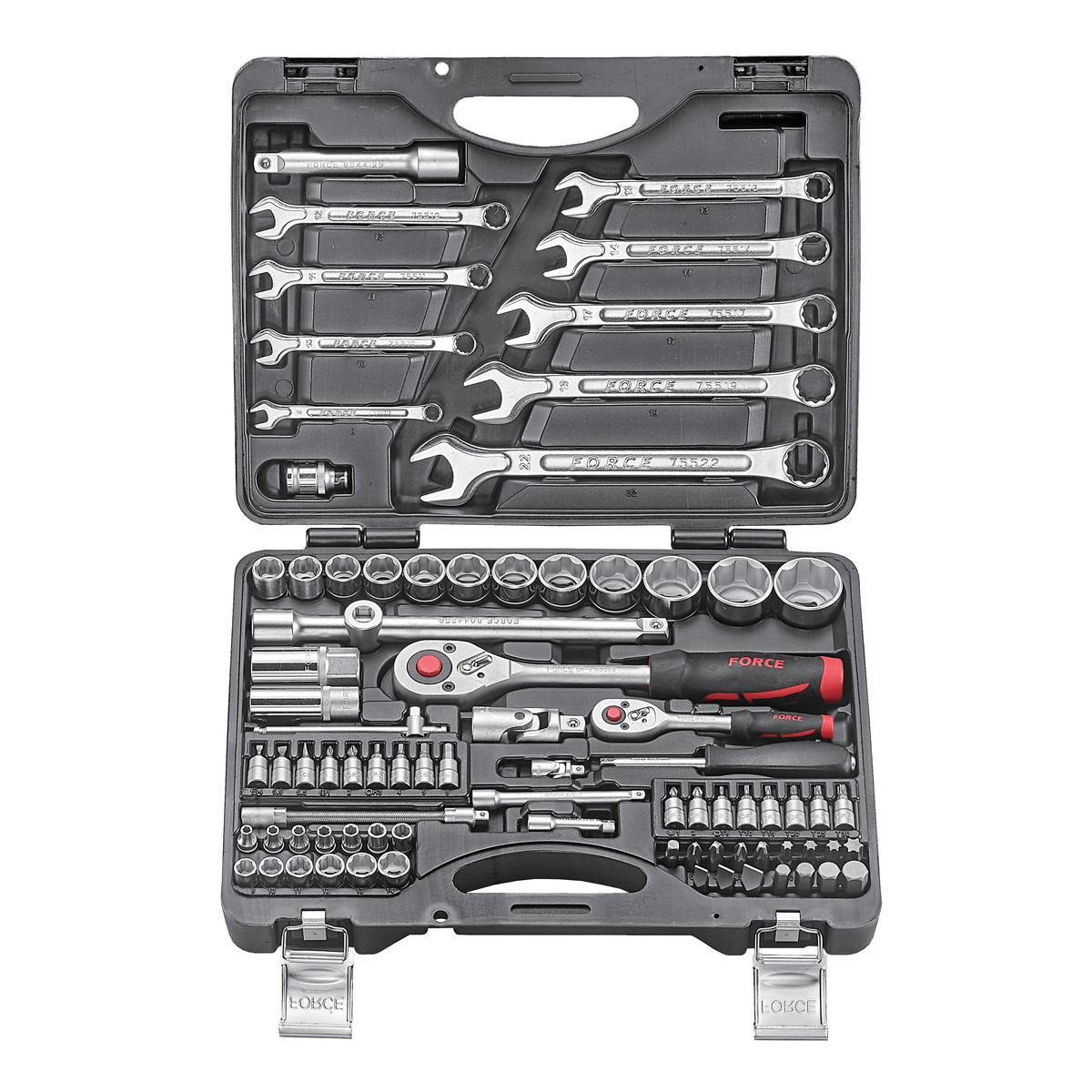 82pc 1/4" & 1/2" Combination set