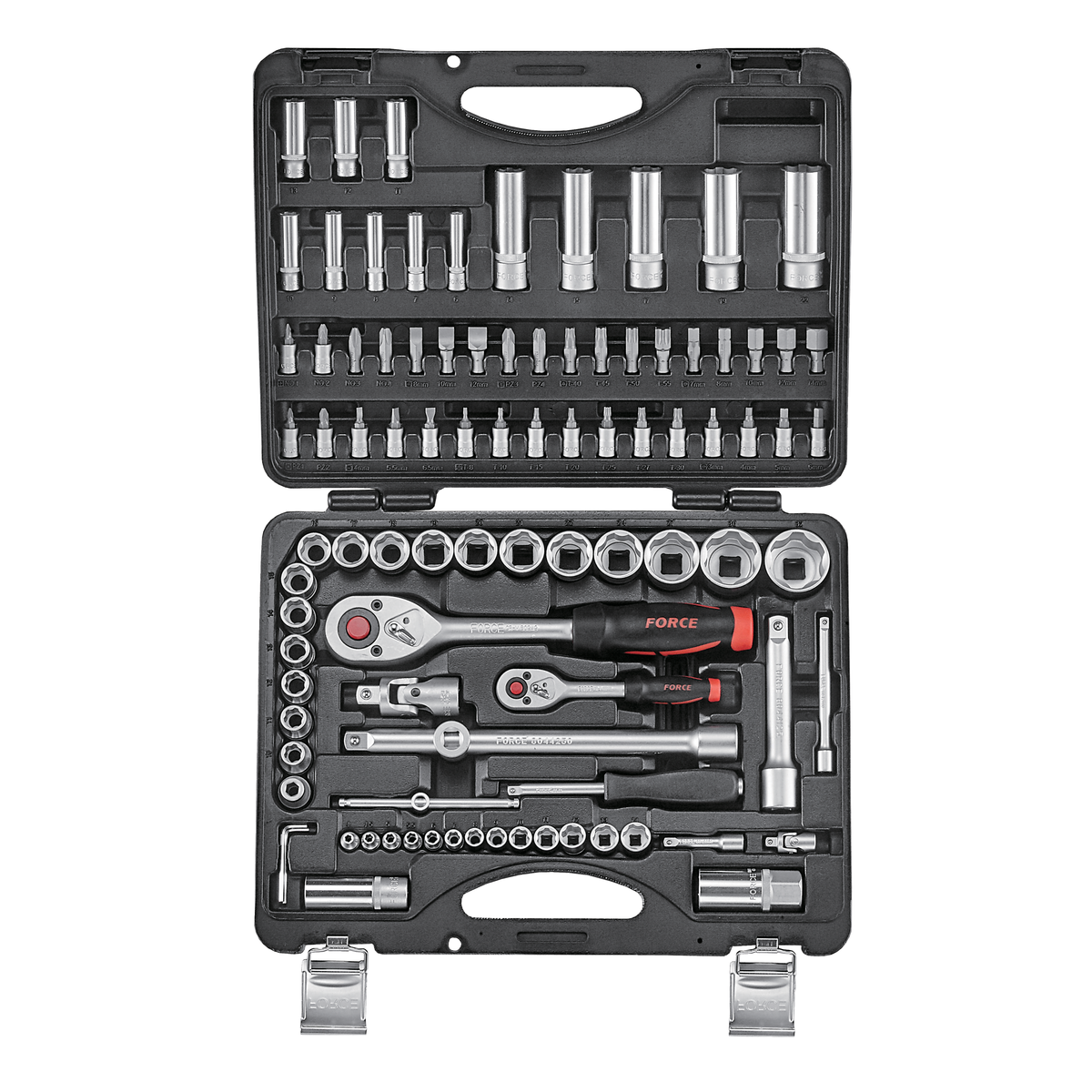 94pc 1/4" & 1/2" Socket combination set