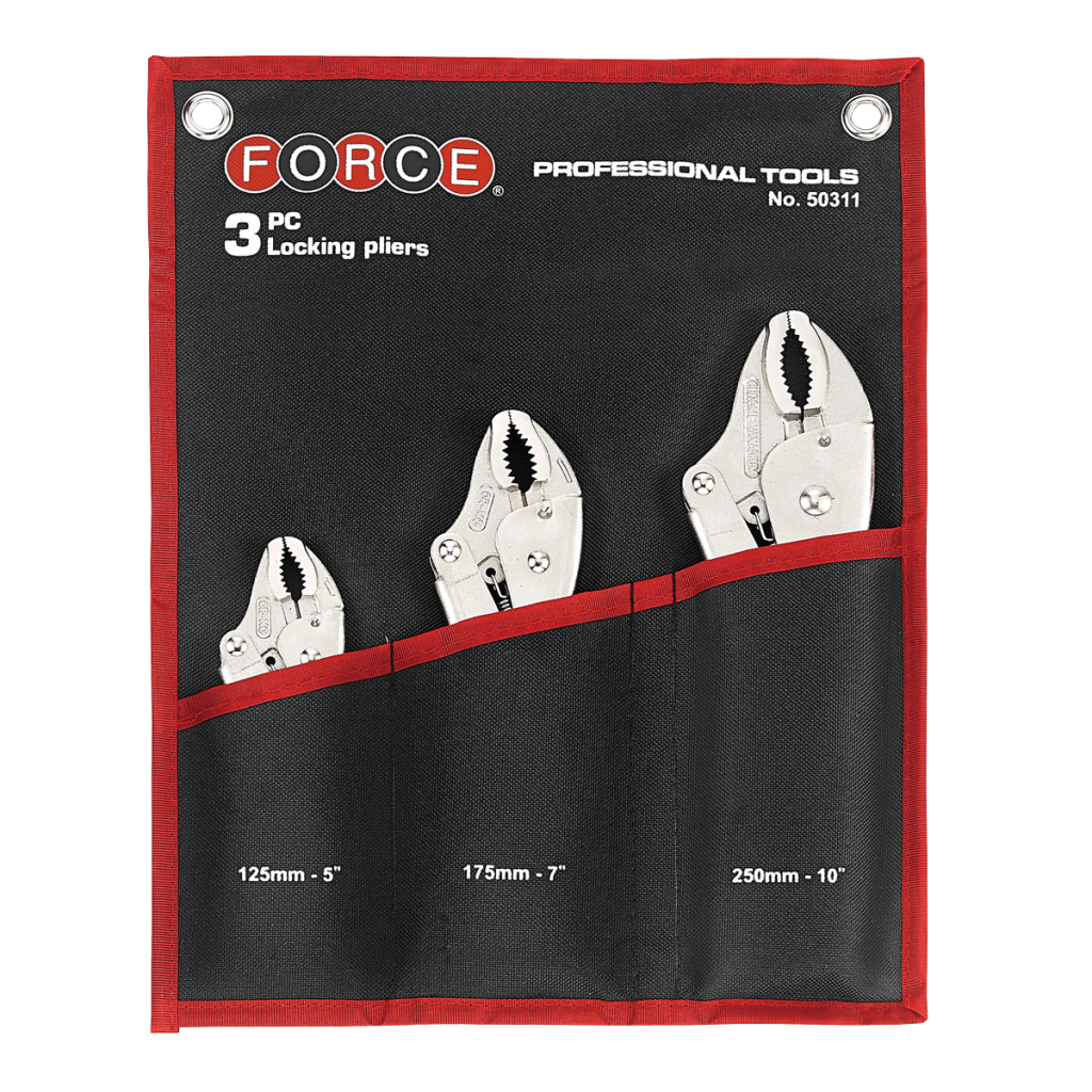 3pc Locking pliers set